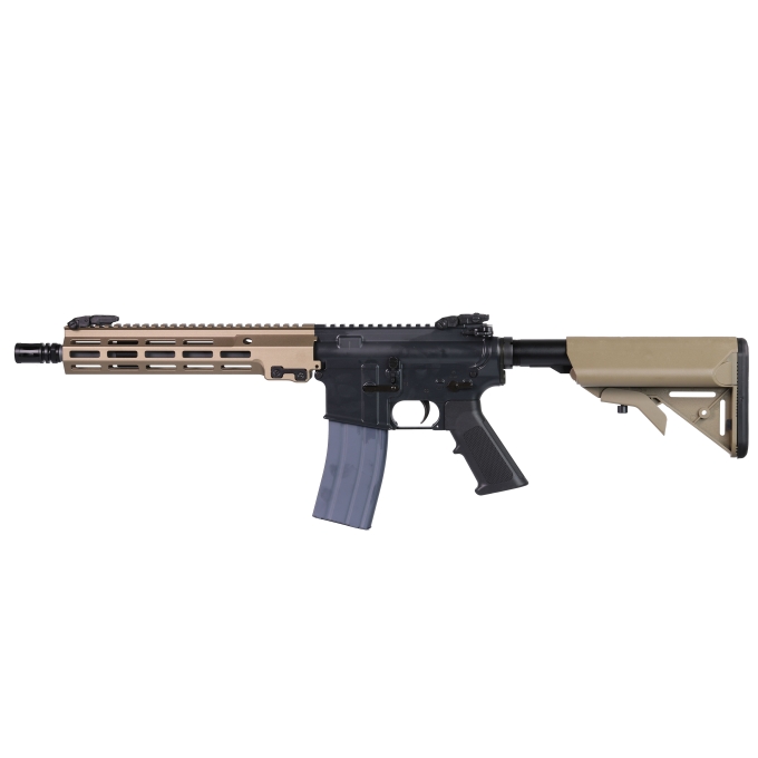 CYMA MK16 URG-I 10.5" CGS GBBR Airsoft Rifle - Black / Tan