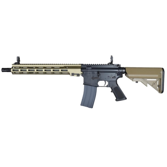 CYMA MK16 URG-I 13.5" CGS GBBR Airsoft Rifle - Black / Tan