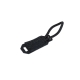 SATAC Extended VELCRO Zipper Puller - Black