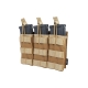 SATAC Open MOLLE Pouch for 3 Magazines M4 / AR15 - Tan