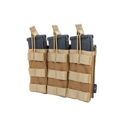 SATAC otevřená MOLLE sumka na 3 zásobníky M4 / AR15 - Písková