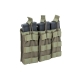 SATAC otevřená MOLLE sumka na 3 zásobníky M4 / AR15 - Zelená