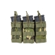 SATAC Open MOLLE Pouch for 3 Magazines M4 / AR15 - MC Tropic