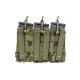 SATAC otevřená MOLLE sumka na 3 zásobníky M4 / AR15 - MC Tropic
