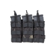 SATAC otvorená MOLLE sumka na 3 zásobníky M4 / AR15 - MC Black