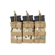 SATAC Open MOLLE Pouch for 3 Magazines M4 / AR15 - MC