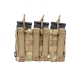 SATAC otevřená MOLLE sumka na 3 zásobníky M4 / AR15 - MC