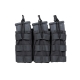 SATAC otevřená MOLLE sumka na 3 zásobníky M4 / AR15 - Černá