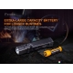 FENIX WT25R LED flashlight, 1000 lm - Black