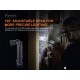 FENIX WT25R LED flashlight, 1000 lm - Black