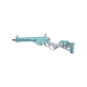 G&G LevAR 15" Gas Non-Blowback Airsoft Rifle - Blue / White