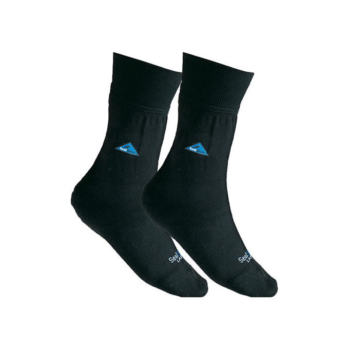 Ponožky US SEALSKINZ voděodolné ČERNÉ, velikost M