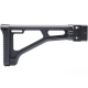 Lambda Defence Angstadt Arms MDP-9 RIS Folding Stock - Black