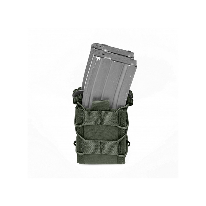 WAS MOLLE QUICK MAG Pouch for 2 Rifle Magazines – Green
