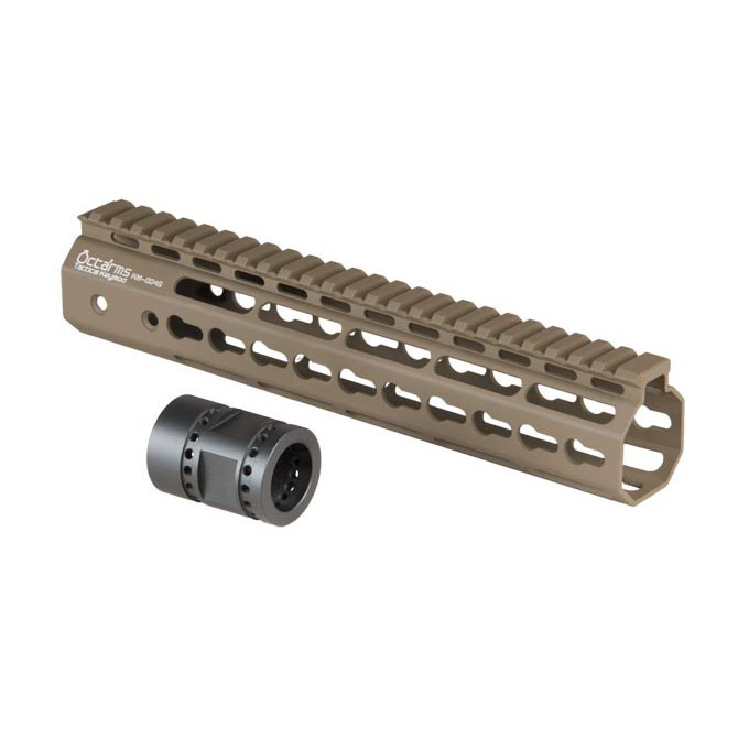 10" Keymod System Handguard Set, DARK EARTH
