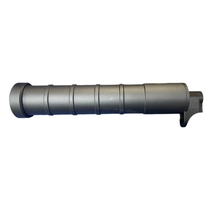 Lambda Defence SR2M CNC Aluminum Suppressor, Segmented (14mm CCW) - Black
