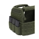 WAS Triple Elastic M4 / AR15 Rifle Magazine MOLLE Pouch – Green