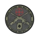 3D gumová nášivka SNIPER ACE Patch – Zelená