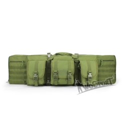 WST Double Rifle Transport Case 107 × 28 × 10 cm – Green