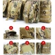 WoSporT transportní brašna na zbraně 92 × 28 × 10 cm – Multicam