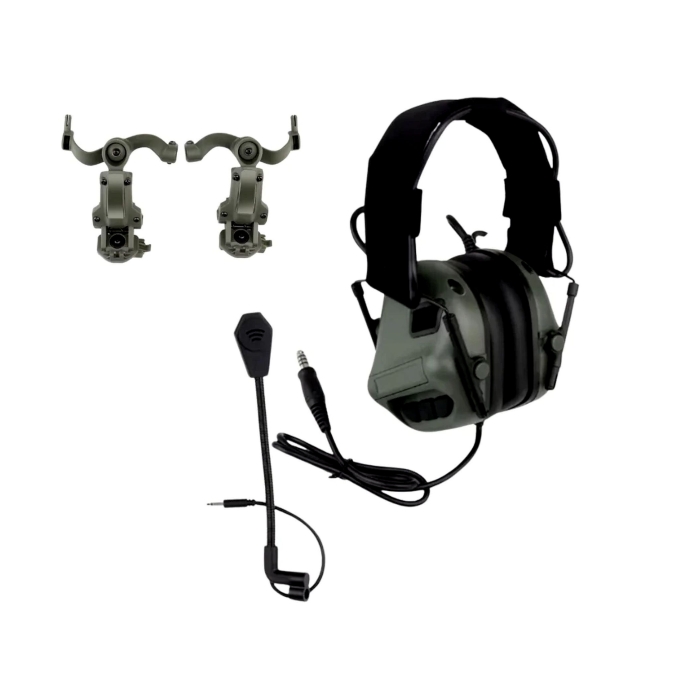 WST AMP TYPE Gen5 Tactical Active Headset – Green