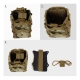 WST MOLLE sumka DOUBLE BAG na 2 puškové zásobníky – Černá