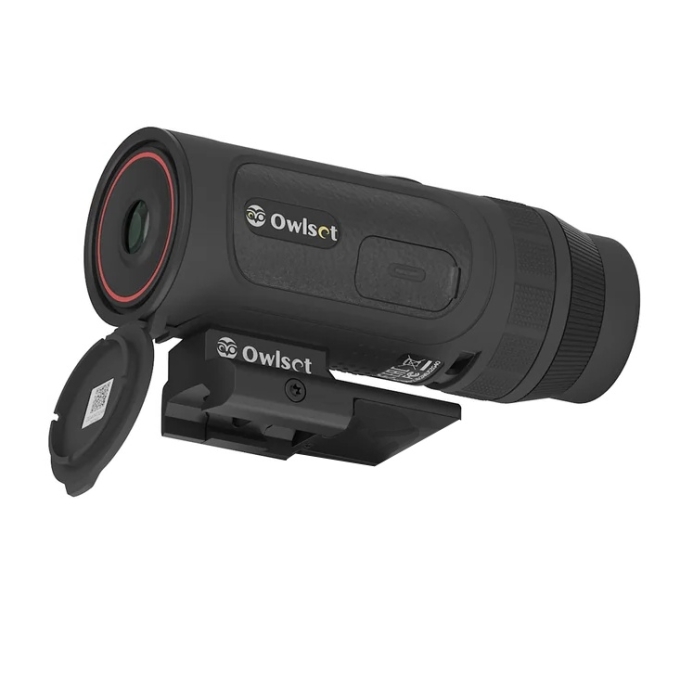 VO termovízia OWLSET ARGON ES 1.2x10 s RIS montážou - Čierna