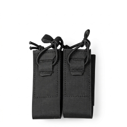 WST DPMP MOLLE Double Pistol Magazine Pouch – Black