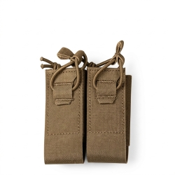 WST DPMP MOLLE Double Pistol Magazine Pouch – Coyote