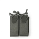 WST DPMP MOLLE Double Pistol Magazine Pouch – Grey
