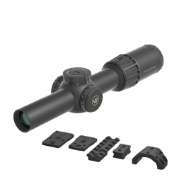 VO LPVO puškohled TAURON 1-6x24 G2 FFP s X-ACCU montáží – Černá