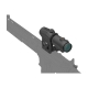 VO set SCRAPPER 1×25 Red Dot a PARAGON 3× Magnifier s FTS montážou
