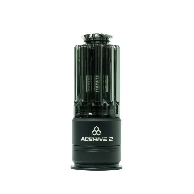 AceTech AceHive 2 40mm Gas Grenade, 80 BBs – Black