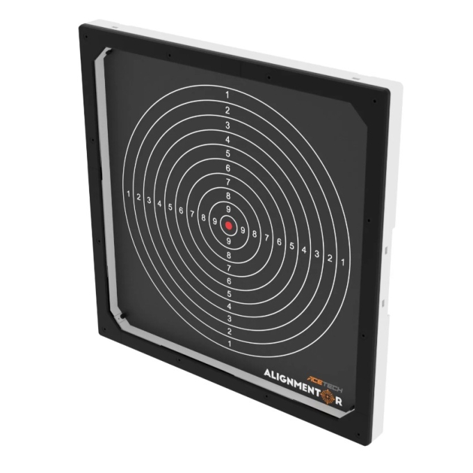 AceTech inteligentný airsoftový terč ALIGNMENTOR (40 × 40 cm)