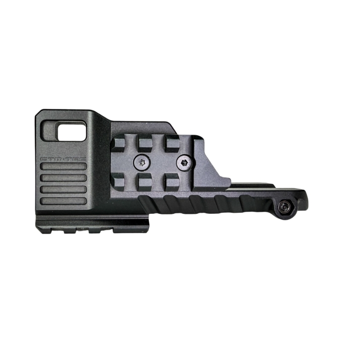 CTM kompenzátor AAP-01 M4XIMUS Kit Rail Blast Shield – Čierna