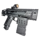 CTM kompenzátor AAP-01 M4XIMUS Kit Rail Blast Shield – Čierna