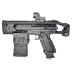 CTM kompenzátor AAP-01 M4XIMUS Kit Rail Blast Shield – Čierna