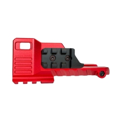 CTM AAP-01 M4XIMUS Kit CNC Extended Rail Blast Shield – Red
