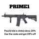 SA Daniel Defence® MK18 (SA-P19 Prime™ Aster II ETU) s bezuhlíkovým motorem - Černá