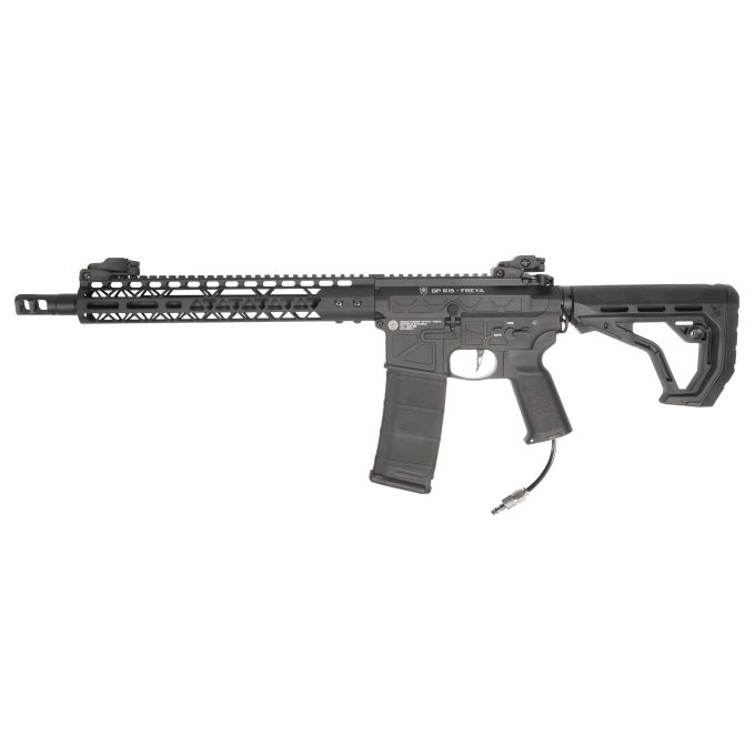 Delta Armory GP FREYA R15 SKELETON 13" HPA Pulsar D, TITAN II – Black