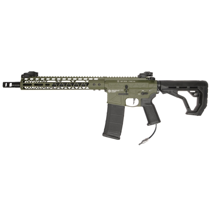 Delta Armory GP FREYA R15 SKELETON 13" HPA Pulsar D, TITAN II – Green