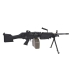 Specna Arms airsoftový guľomet FN Herstal M249 MK2 SAW CORE™ – Čierna