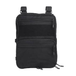 WoSporT MOLLE Tactical FLAT Backpack – Black | ANAREUS