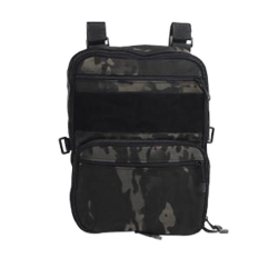 WoSporT MOLLE Tactical FLAT Backpack – Multicam Black | ANAREUS