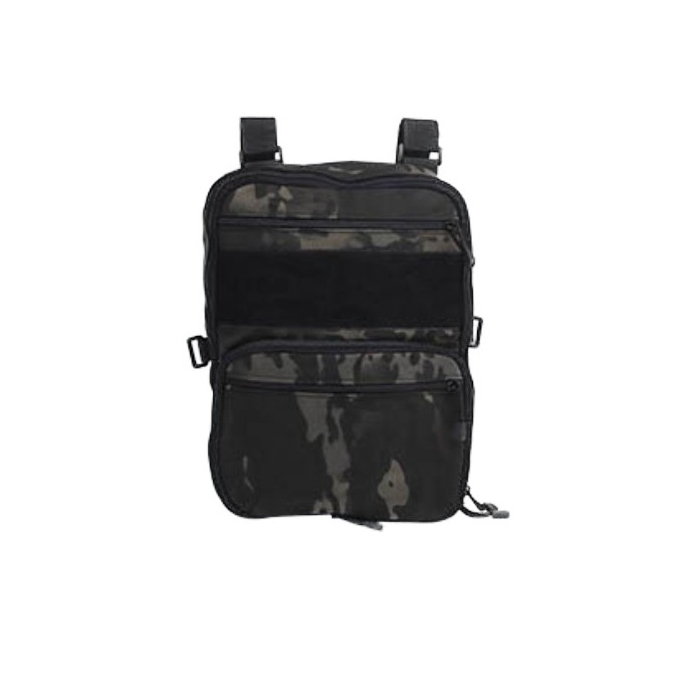 WoSporT MOLLE Tactical FLAT Backpack – Multicam Black | ANAREUS
