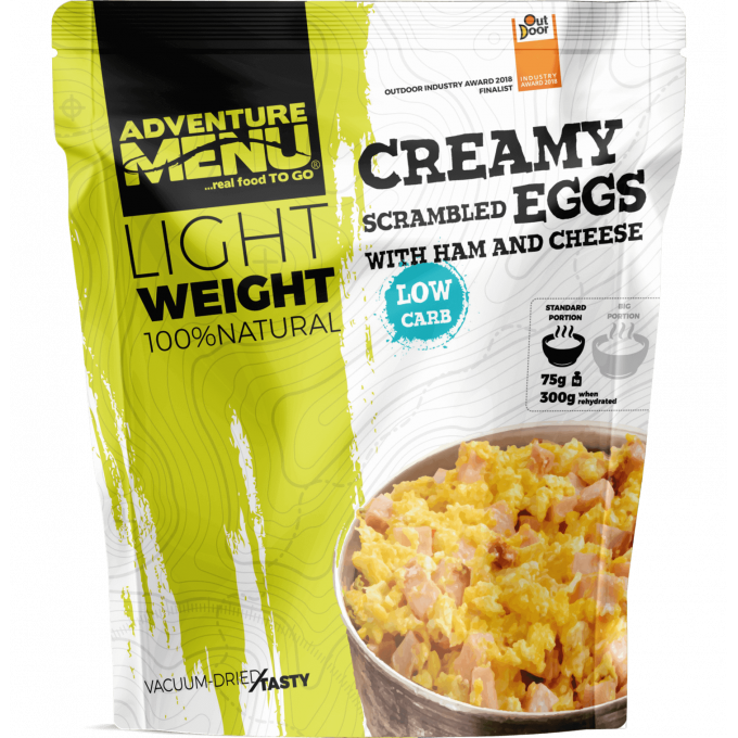 AM Lightweight Creamy Scrambled Eggs with Ham and Cheese (405 g)