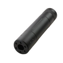 EPeS tlumič 32 × 150 mm s výplní, drážky – Černá | ANAREUS