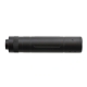 EPeS tlumič 32 × 150 mm s výplní, drážky – Černá | ANAREUS