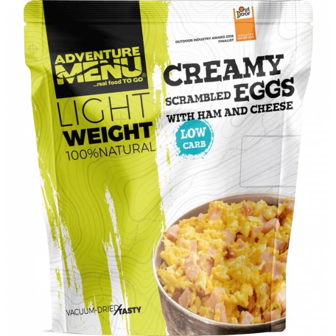 AM Lightweight Krémové miešané vajíčka so šunkou a syrom (405 g)
