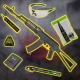 STARTER PACK set SA AK-74S (SA-J74 CORE™ HAL ETU Gen2) - Čierna / Plum